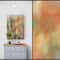 Painting-Abstraction-painting-spring-orange