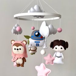 Star Wars baby mobile Star Wars nursery decor Crib mobile