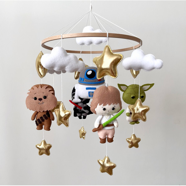star Wars baby mobile