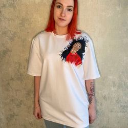 hand-painted t-shirt