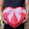3d papercraft heart low poly paper heart box template SVG for Cricut studio3 for Silhouette FCM fo