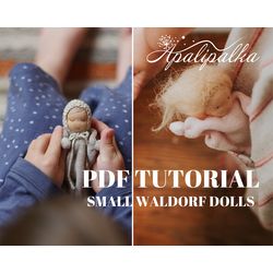 Small Waldorf doll pattern Baby doll sewing pattern