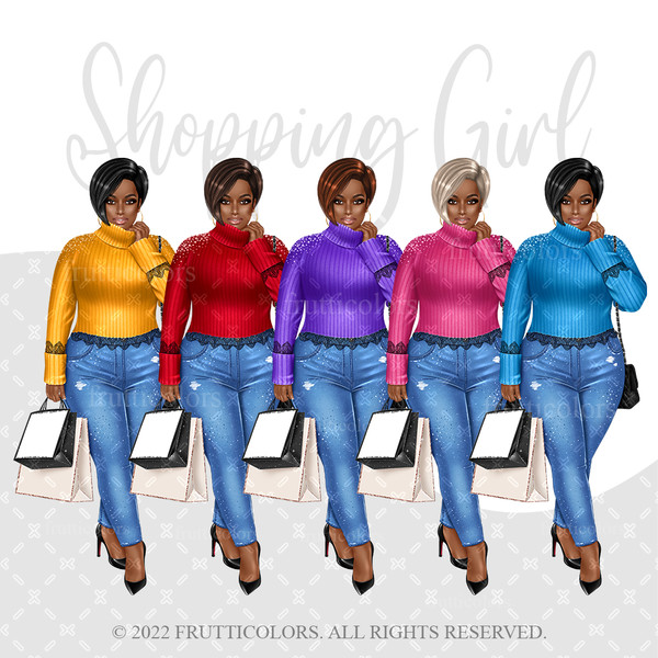 shopping-clipart-curvy-fashion-girl-png-illustration-african-american-lady-afro-women-planner-boss-denim-printable-clipart-natural-hair-c4.jpg
