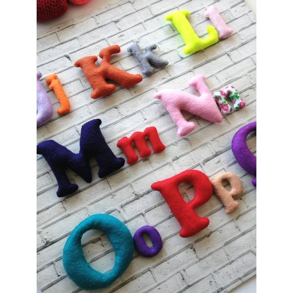 English Alphabet Soft Letters Preschool Alphabet Kids Letter | Inspire ...