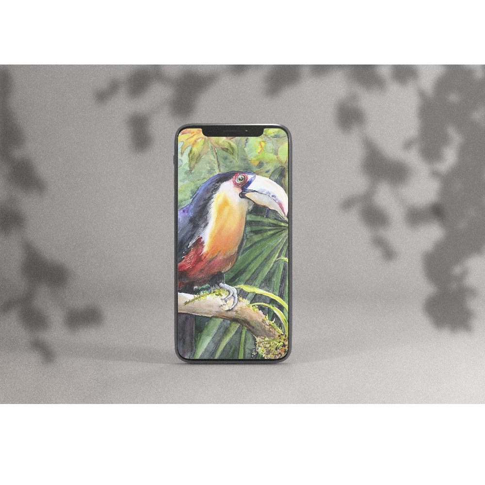 poster wall exotic tropical bright toucan print 5.jpg