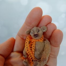 Miniature bear cub Prince 6 cm
