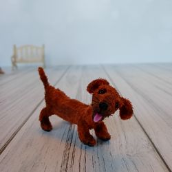 Miniature dog Toto 3 cm