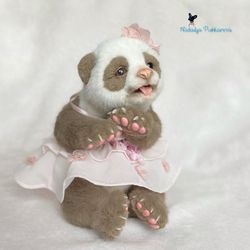 Custom order panda bear toy
