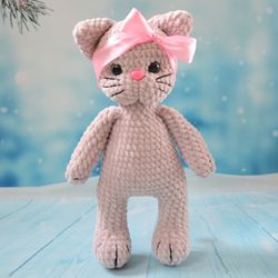 kitty toy,cat toy,girls toys,cat stuffed animal,stuffed toy cat,children's gifts