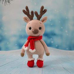 deer toy,stuffed deer toy,gift for kid,reindeer toy,new year gift,christmas deer