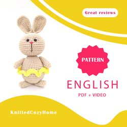 Bunny designer crochet pattern