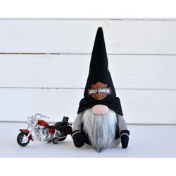 Gnome biker modern farmhouse decor