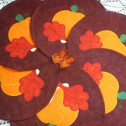 Pumpkin applique 2 Styles  Embroidery Design
