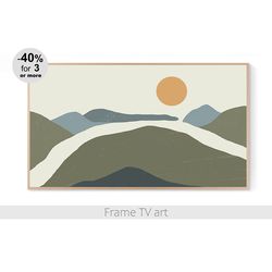 frame tv art, frame tv art landscape, frame tv art green, frame tv art abstract, samsung frame tv art download | 035