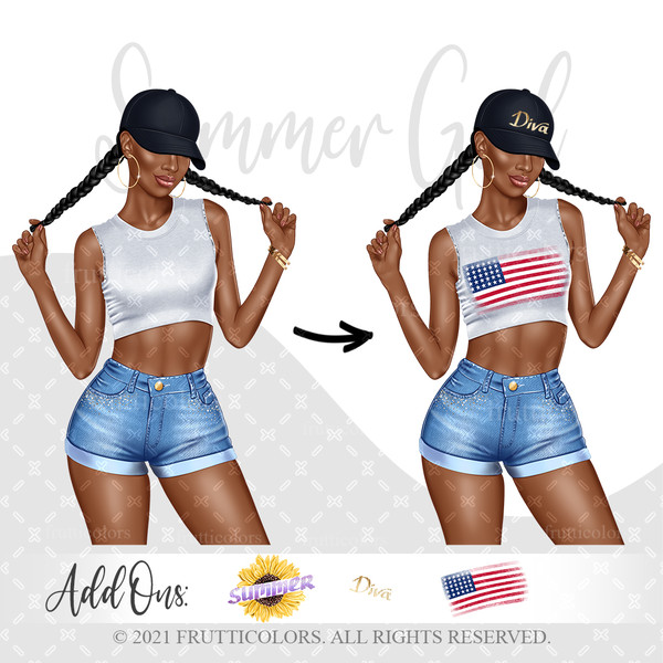 summer-vibes-clipart-fashion-girl-illustration-clipart-african-american-fashionable-afro-girls-denim-printable-png-sublimation-design-c2.jpg