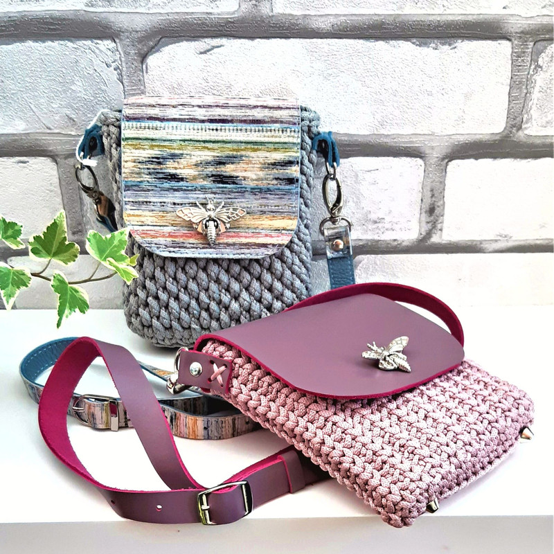 Small messenger shoulder bag for girls Phone crossbody purse Crossbody phone case Mothers day gift.jpg