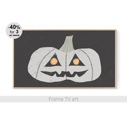 samsung frame tv art halloween, frame tv art pumpkin, frame tv art digital download 4k, frame tv art fall  | 038