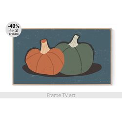 Samsung Frame TV Art Halloween | Pumpkin Art Frame Tv | Frame Art Tv Autumn | Samsung Art Frame Thanksgiving |  041