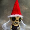 creepy doll . goth Christmas
