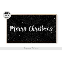 Samsung Frame TV Art Merry Christmas, Frame TV art winter, Frame Tv art Holiday, Digital Download for Frame TV  | 053