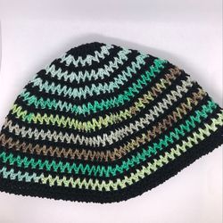 crochet cotton hat for men