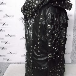 Hobo studded leather jacket