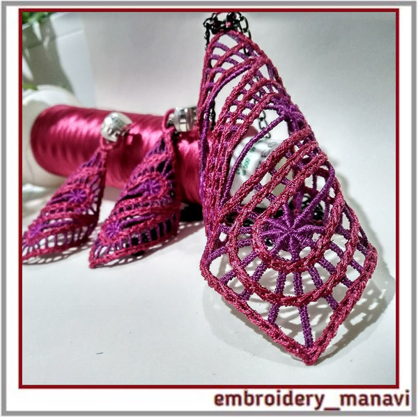 In-the-hoop-embroidery-design-FSL-Jewelry-pendant-quirky-earrings