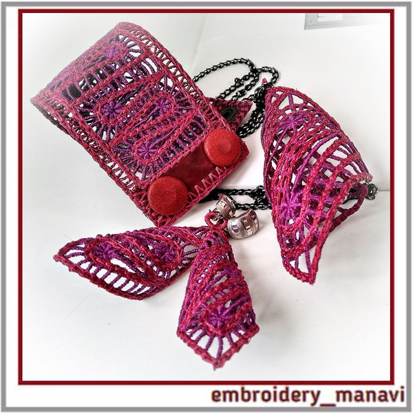 in-the-hoop-Embroidery-designs-FSL-jewelry-earrings-pendant-bracelet