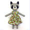 Raccoon-handmade-doll