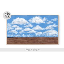samsung frame tv art landscape| frame tv 4k art digital download | frame tv art farmhouse | painting art for tv | 091