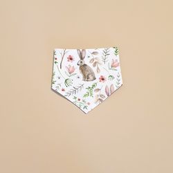 Bunny dogs and cats bandana, accessories for dogs and cats, gift for dogs, gift for cats, bib for dogs and cats
