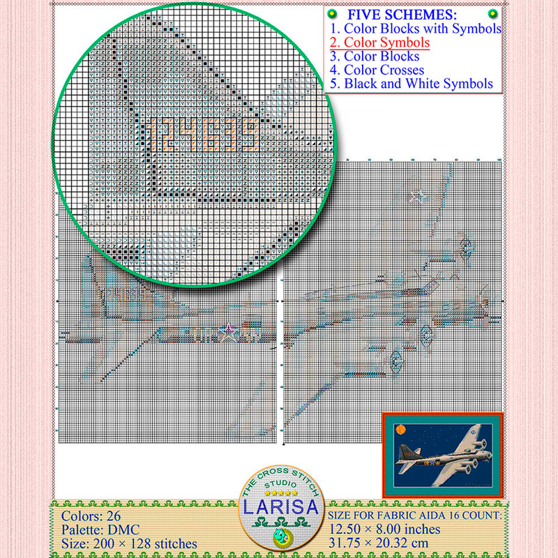 Flying Fortress Pattern