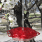 best height for hummingbird feeder