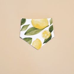 Lemons dogs and cats bandana, accessories for dogs and cats, gift for dogs, gift for cats, bib for dogs and cats