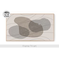Frame TV Art Digital Download 4K, Samsung Frame Tv Ar abstract, Geometric art for Frame TV, Frame Art Tv neutral | 099