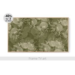 frame tv art digital download, samsung frame tv art botanical, frame tv art flowers floral, frame tv art farmhouse | 108