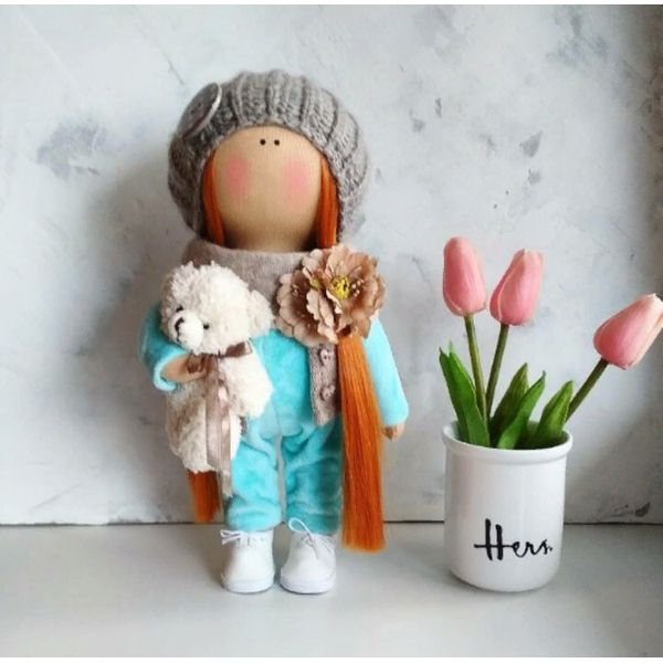 Handmade-textile-Interior-doll-5