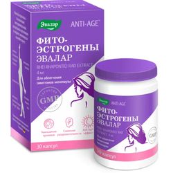 Evalar PhytoEstrogens 30 caps ANTI - AGE menopause health woman