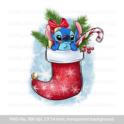 Christmas postcard design, png sublimation illustration