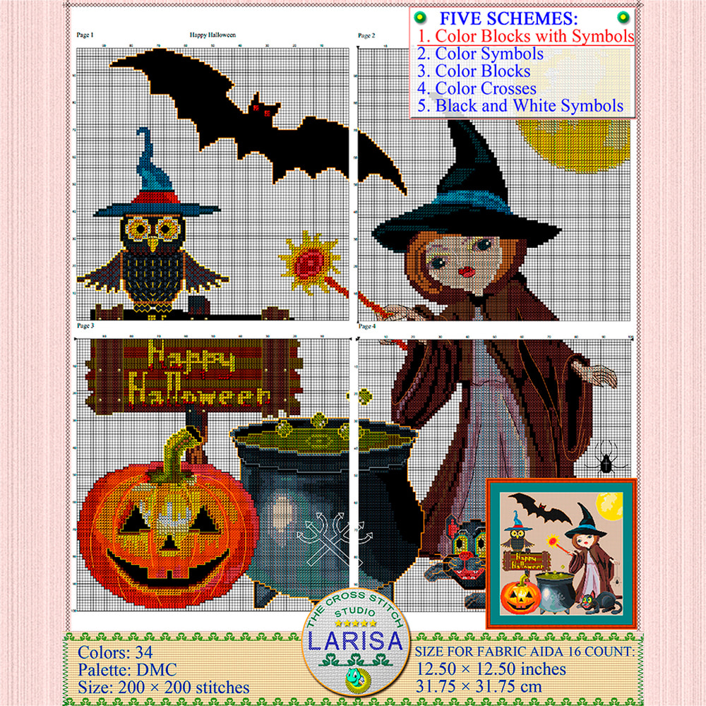 Halloween pattern