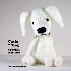 Dog Crochet Pattern Amigurumi Dog Pattern Puppy Crochet Pattern