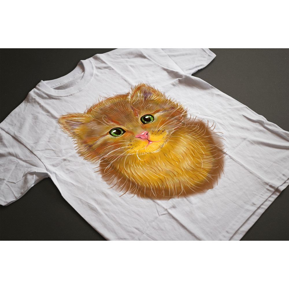 Kitten-jacket-red-clipart-cute