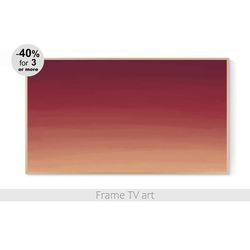 Samsung Frame TV Art Download 4K, Samsung TV Frame Art Abstract sky, Minimalist TV Art, Modern Landscape Painting | 138
