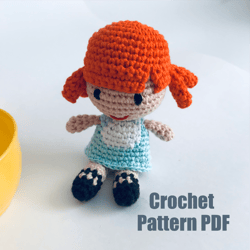 Crochet Pattern Doll for Elephant Ellie
