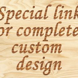 custom laser cut pattern