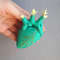 Green Human heart pattern, felt heart anatomy.jpg