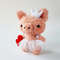 Doll toy plush pattern, Pig decor cute for nursery for girl.jpg