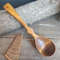 Handmade wooden eating spoon from natural birch wood - 02