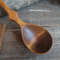 Handmade wooden eating spoon from natural birch wood - 07