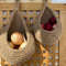 onion and garlic basket-hanging jute basket
